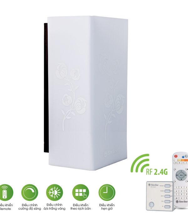 Đèn LED gắn tường điều khiển từ xa GT08.RF/6W